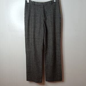 Gap Women's Size 4 Wool Gray Checkered Pants. Academic, Warm